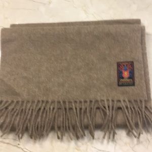 Cashmere winter scarf